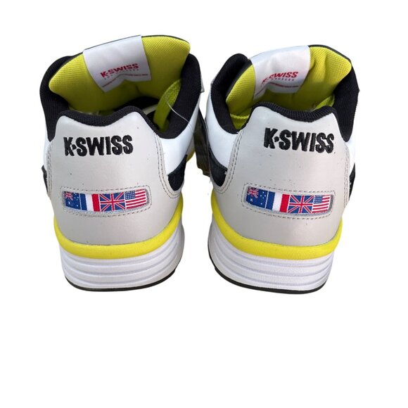 K-Swiss Yellow and White Athletic Shoes with Sporty Design - Picture 7 of 10
